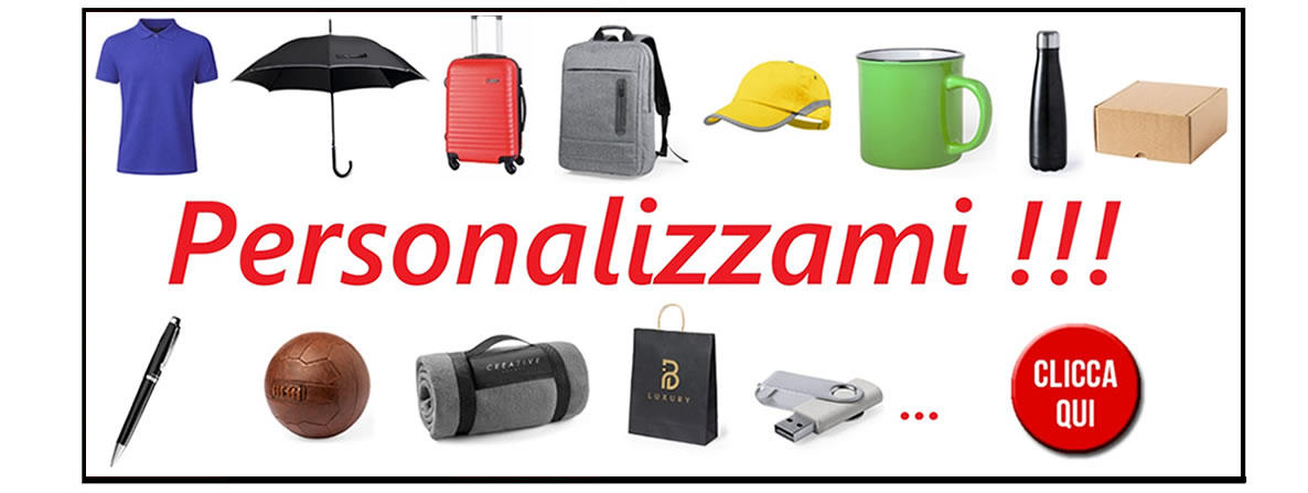 Personalizzazioni gadget